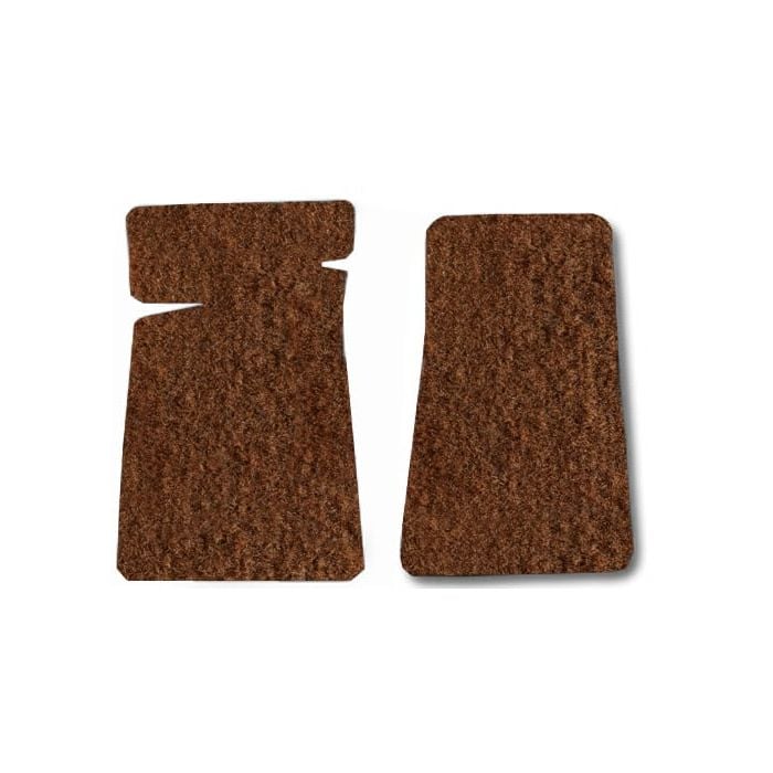 CARPET FLOOR MAT 2PC 76-86 CJ7 NUTMEG