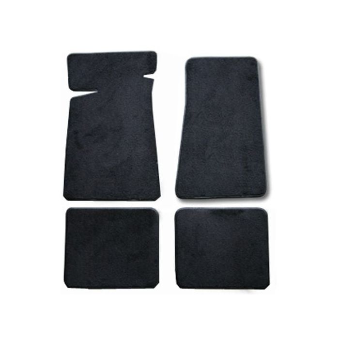 CARPET FLOOR MAT 4PC 87-95 YJ BLACK