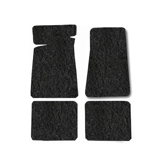 CARPET FLOOR MAT 4PC 87-95 YJ GRAPHITE