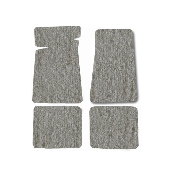 CARPET FLOOR MAT 4PC 87-95 YJ ALMOND