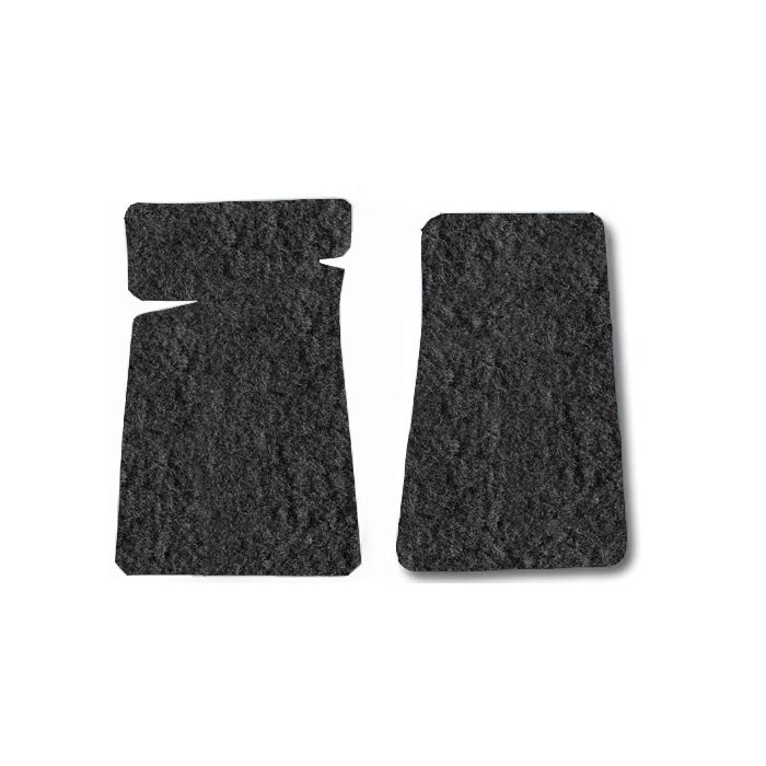 CARPET FLOOR MAT 2PC 97-06 TJ DRK SLATE