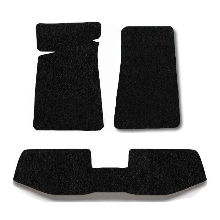 CARPET FLOOR MAT 3PC 97-06 TJ BLACK