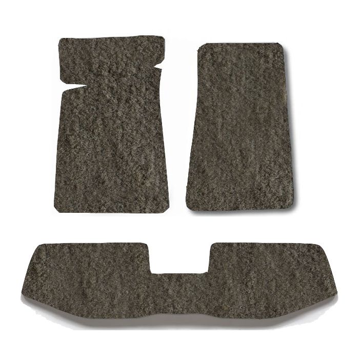 CARPET FLOOR MAT 3PC 97-06 TJ TAUPE