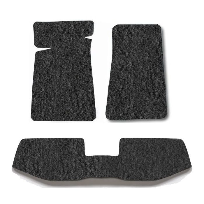 CARPET FLOOR MAT 3PC 97-06 TJ DRK SLATE