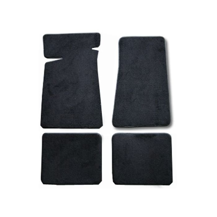 CARPET FLOOR MAT 4PC 97-06 TJ BLACK