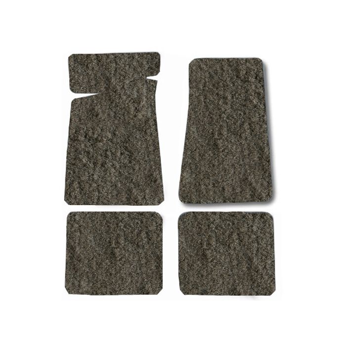 CARPET FLOOR MATS 4PC 99-04 WJ TAUPE