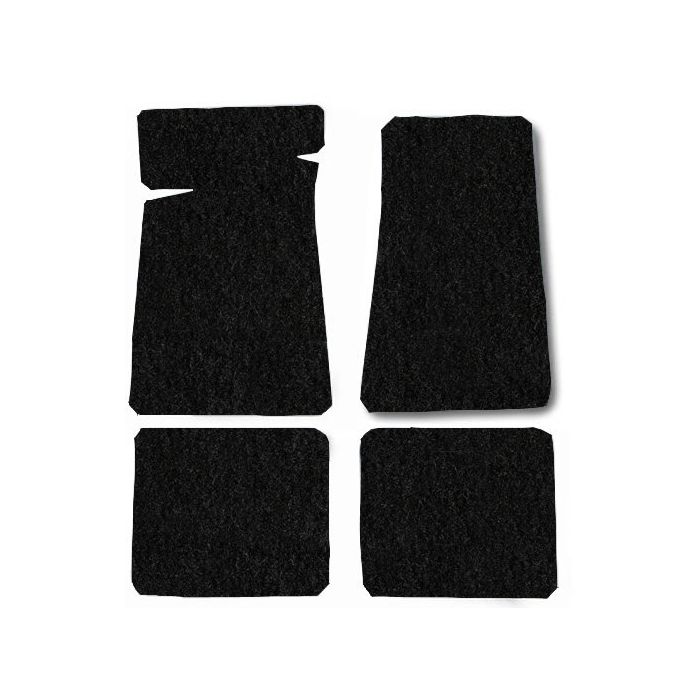 Auto Custom Carpets  Front & Rear Floor Mat Kit for 14-18 Jeep Wrangler JK Unlimited
