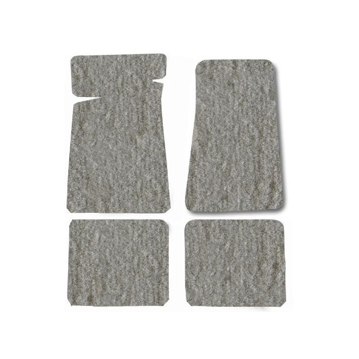 CARPET FLOOR MAT 4PC 84-96 XJ ALMOND