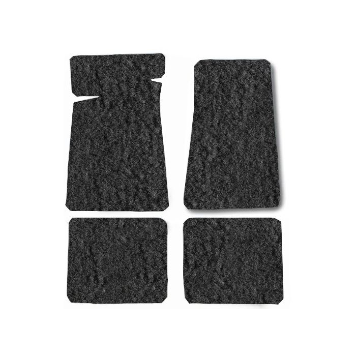 CARPET FLOOR MAT 4PC 02-07 KJ DARK SLAT