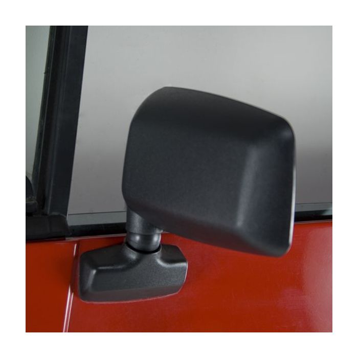 Crown Automotive  Full Steel Door Mirror for 87-93 Jeep Wrangler YJ