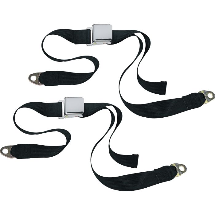 CHROME 2PT LATCH BELTS-CJ-DARK GREEN