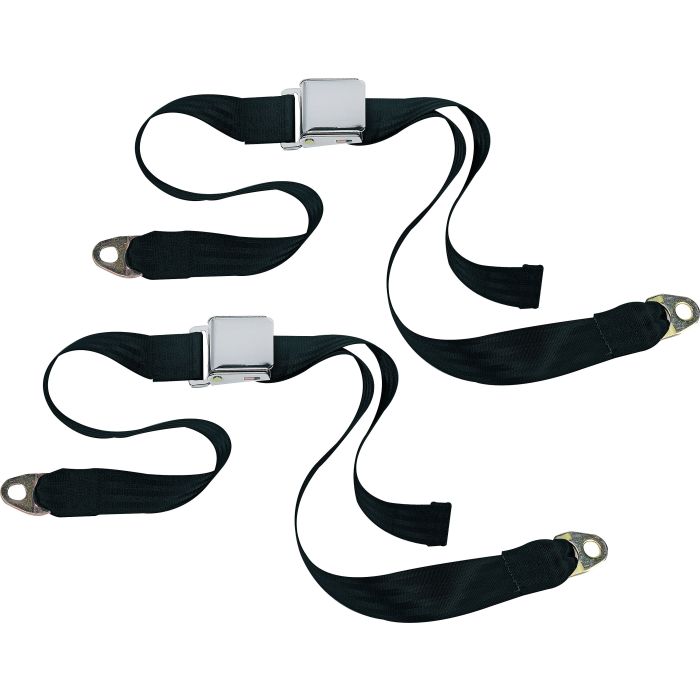 CHROME 2PT LATCH BELTS-CJ-DARK GREEN