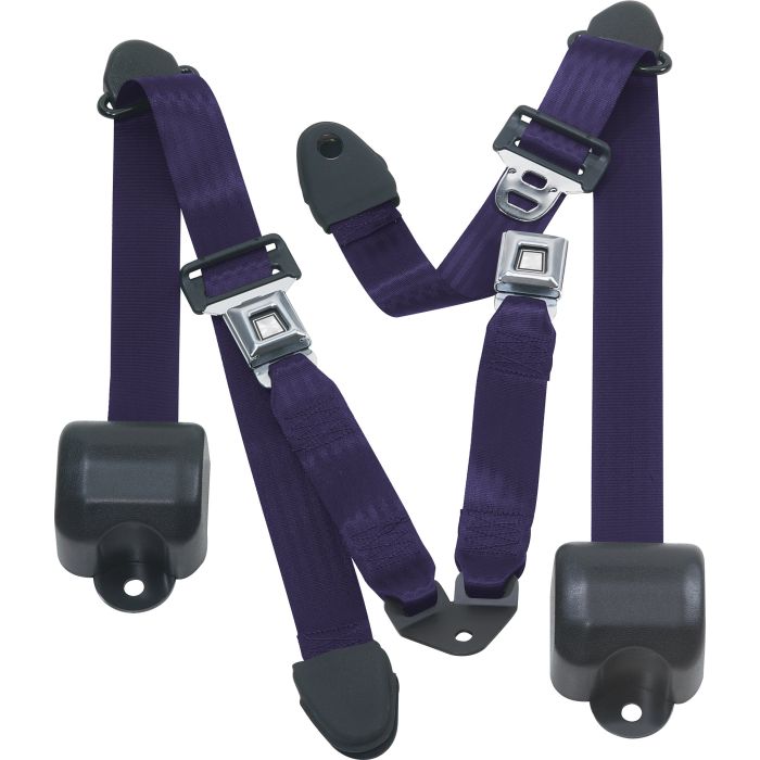 RR 3PT LAP BELTS 92-95 YJ-PURPLE
