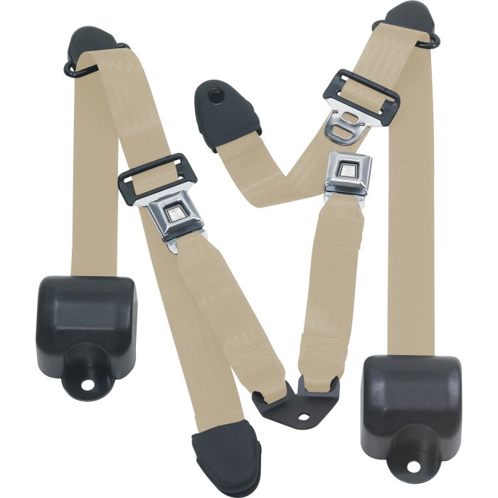 RR 3PT LAP BELTS 92-95 YJ-TAN