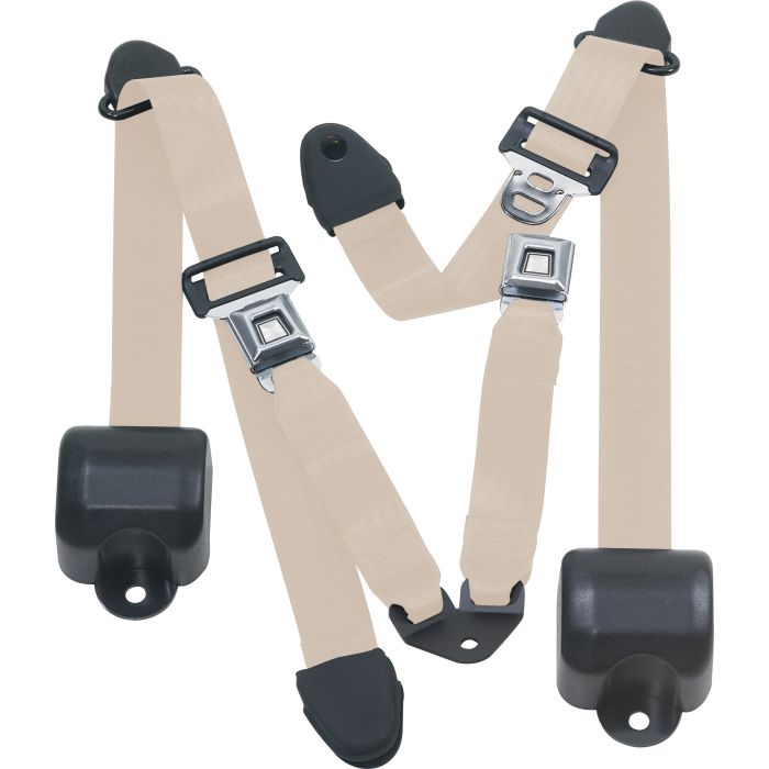 RR 3PT LAP BELTS 92-95 YJ-DESERT TAN