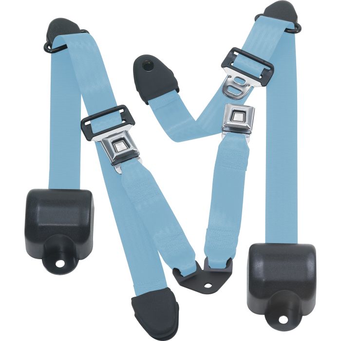 RR 3PT LAP BELTS 92-95 YJ-POWDER BLUE