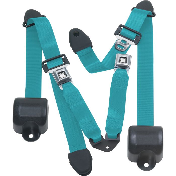 RR 3PT LAP BELTS 92-95 YJ-TURQUOISE