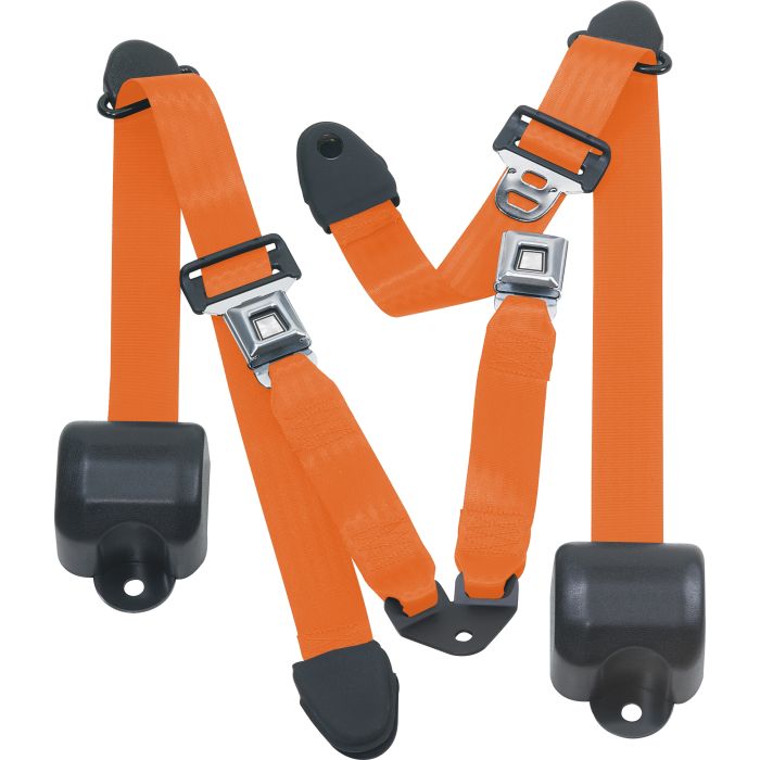 RR 3PT LAP BELTS 92-95 YJ-ORANGE