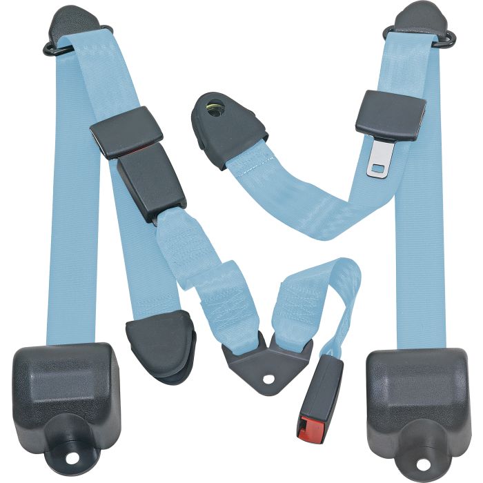 RR 3PT LAP BELTS 97-06 TJ-POWDER BLUE