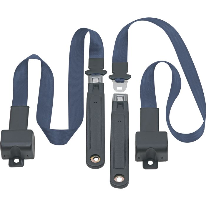 FR 2PT LAP BELTS 76-81 CJ-BLUE