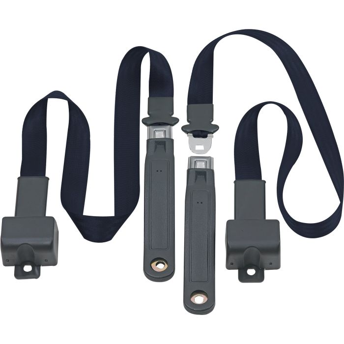 FR 2PT LAP BELTS 76-81 CJ-DARK BLUE