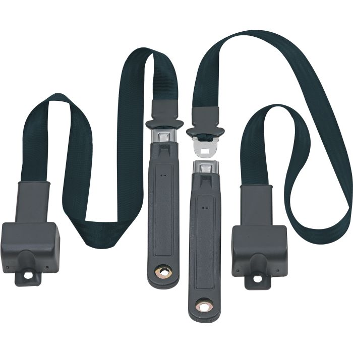 FR 2PT LAP BELTS 76-81 CJ-DARK GREEN