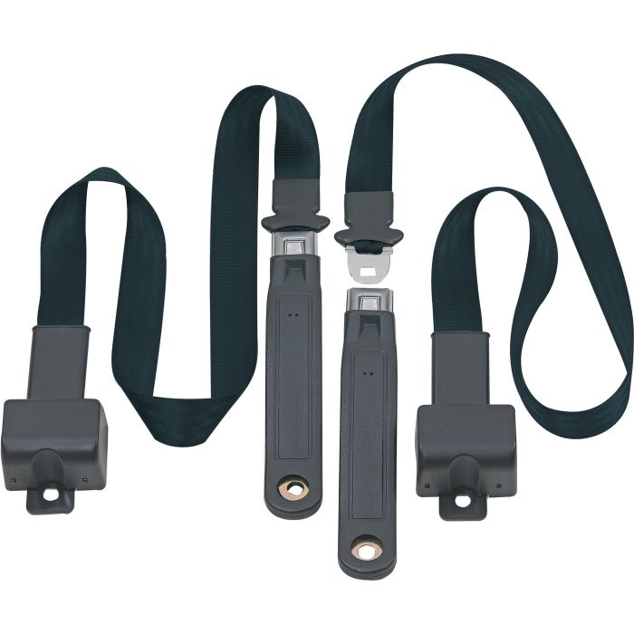 FR 2PT LAP BELTS 76-81 CJ-DARK GREEN