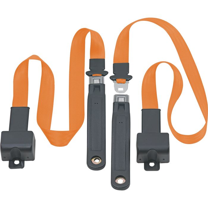 FR 2PT LAP BELTS 76-81 CJ-ORANGE