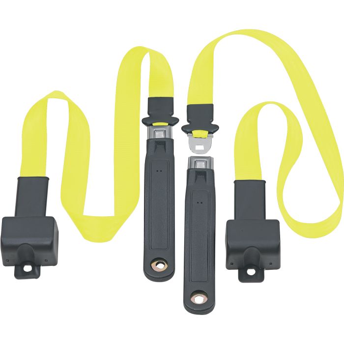 FR 2PT LAP BELTS 76-81 CJ-YELLOW