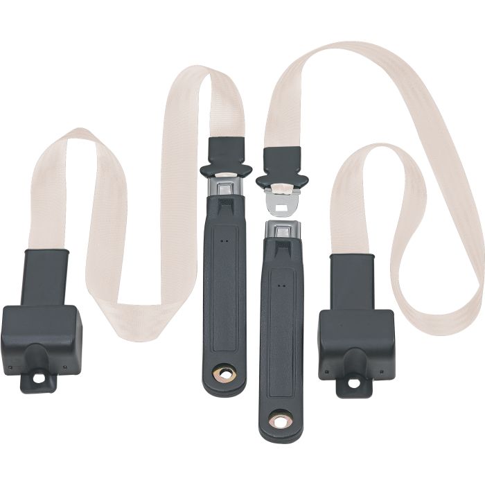 FR 2PT LAP BELTS 76-81 CJ-IVORY
