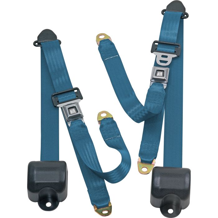 FR 3PT BELTS 82-91 CJ&YJ-ELECTRIC BLUE