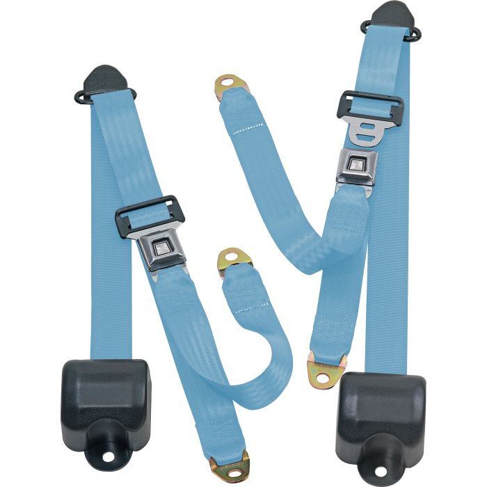 FR 3PT BELTS 82-91 CJ&YJ-POWDER BLUE