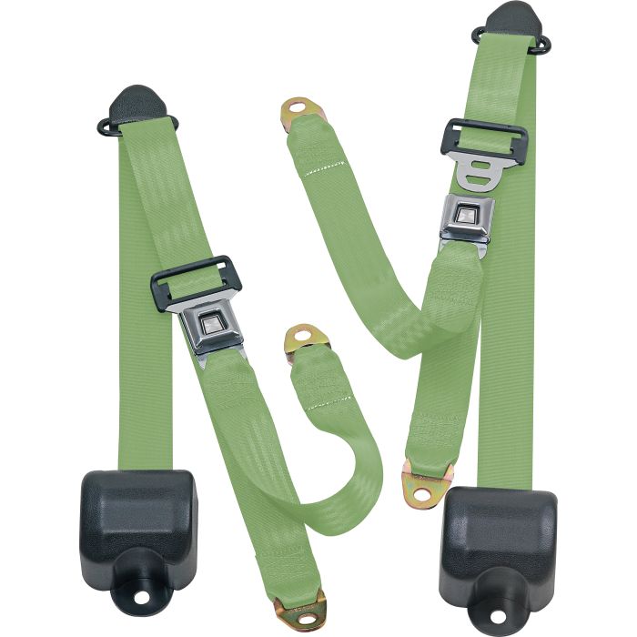 FR 3PT BELTS 82-91 CJ&YJ-LIME GREEN