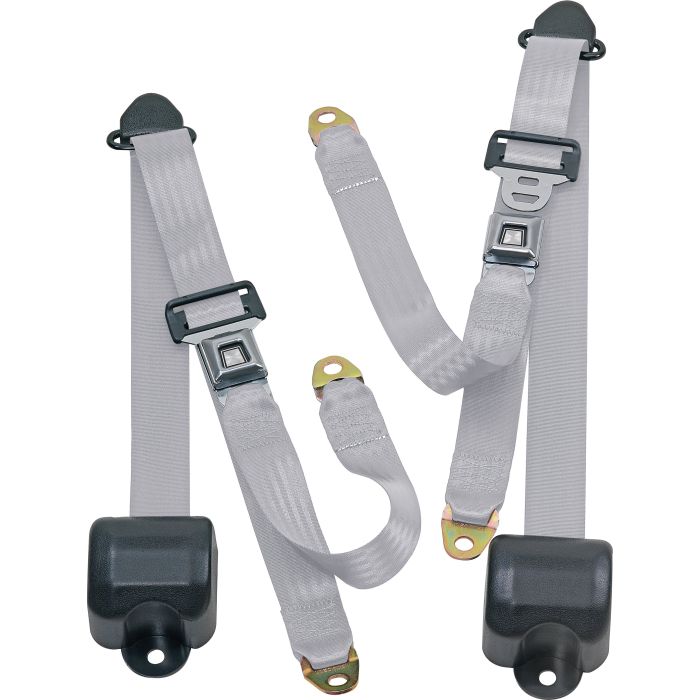 FR 3PT BELTS 82-91 CJ&YJ-SILVER