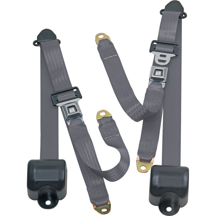 FR 3PT BELTS 82-91 CJ&YJ-CHARCOAL