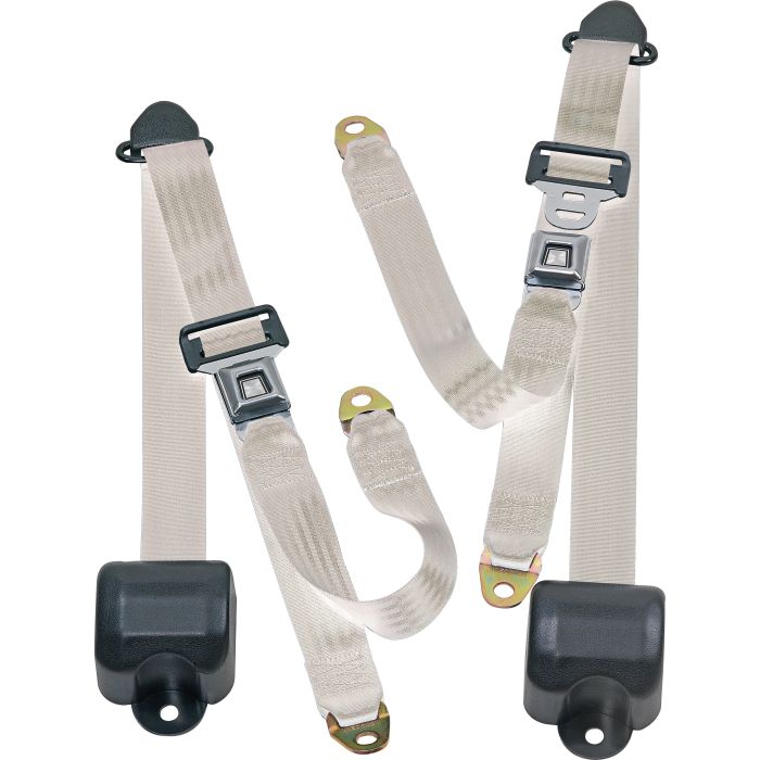 FR 3PT BELTS 82-91 CJ&YJ-WHITE