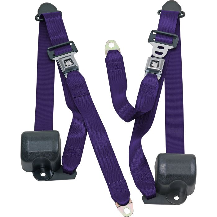 FR 3PT BELTS 92-95 YJ-PURPLE