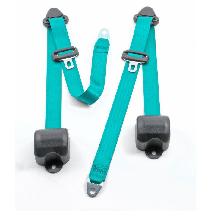 FR 3PT BELTS 97-06 TJ-TURQUOISE