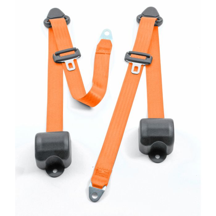 FR 3PT BELTS 97-06 TJ-ORANGE