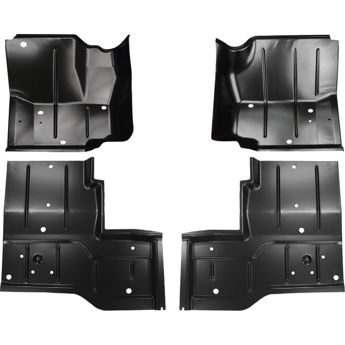 Key Parts  Stamped Steel Original Replacement Floor Pans for 76-95 Jeep CJ-7 & Wrangler YJ
