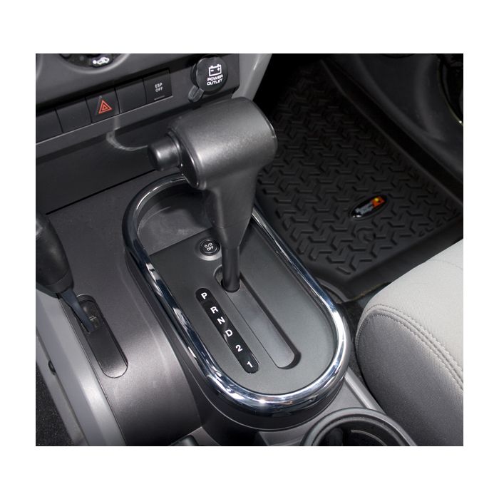 RR AUTO SHIFT BEZEL CHROME 07-10 JK
