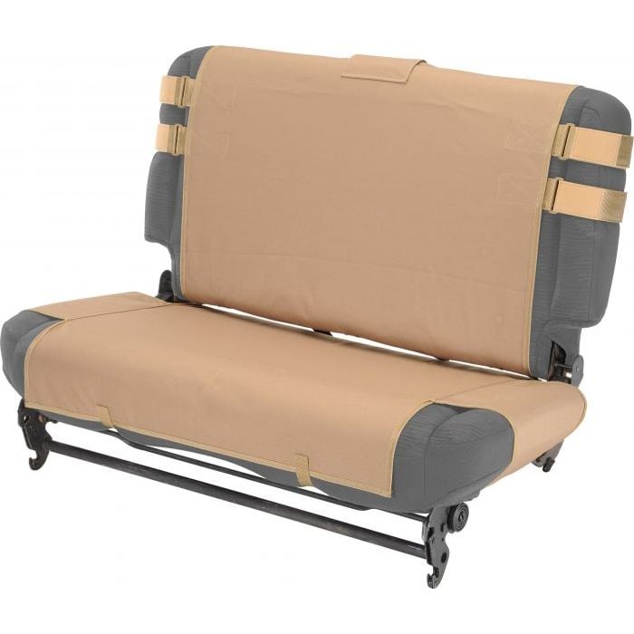 OMIX  Rear Cargo Seat Cover in for 76-06 Jeep CJ-5, CJ-7, CJ-8 Scrambler, Wrangler YJ, TJ & Unlimited