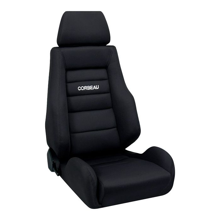 GTS II FRONT SEAT BLACK CLOTH DRIVER