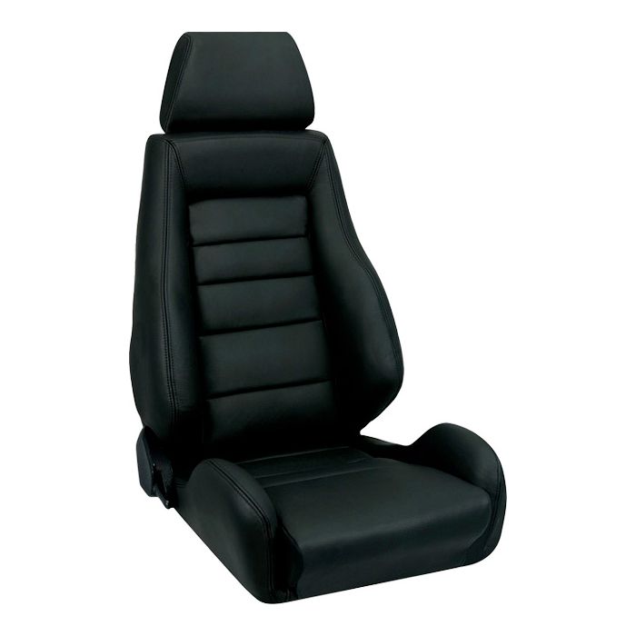 GTS II FRONT SEAT BLACK LEATHER PAIR