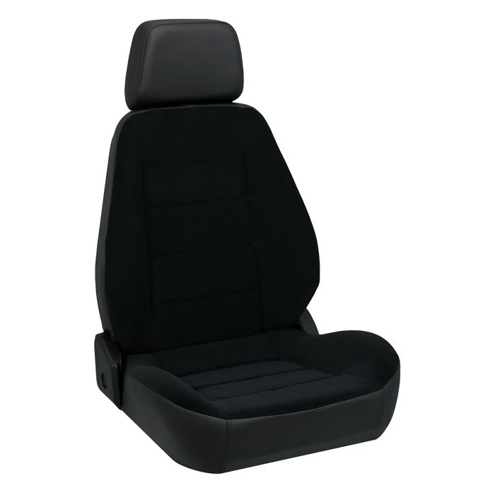 SPORT SEAT FRONT BLK VINYL/CLOTH PAIR