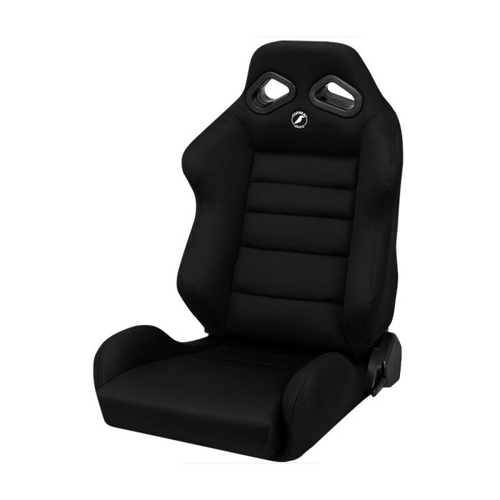 TRS FRONT SEAT WIDE BLACK CLOTH DRIVER