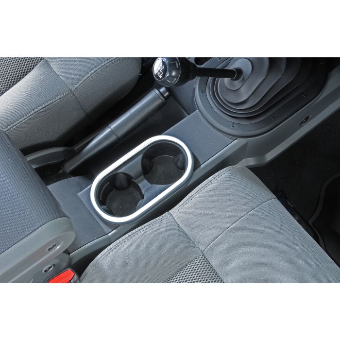 Rugged Ridge  Front Cup Holder Accent for 07-10 Jeep Wrangler JK