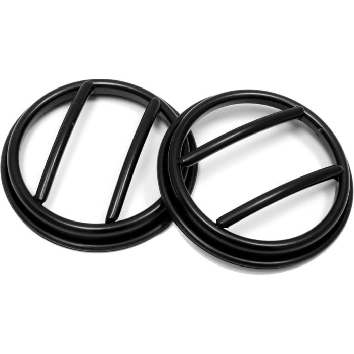 RUGGED RIDGE EURO FOG COVERS JK BLACK