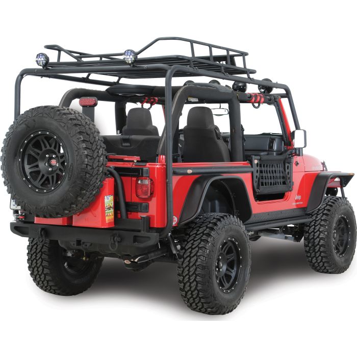 Body Armor  Tub Rails for 97-06 Jeep Wrangler TJ 