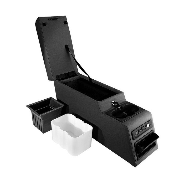 RR LOCKING CONSOLE BLK DENIM CJ/YJ